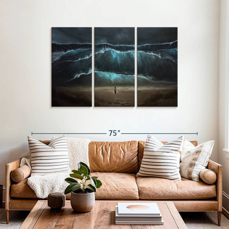 Gillard Tidal Wave, 36" H x 57" W