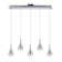 Carilyn - Light Chrome LED Cluster Pendant