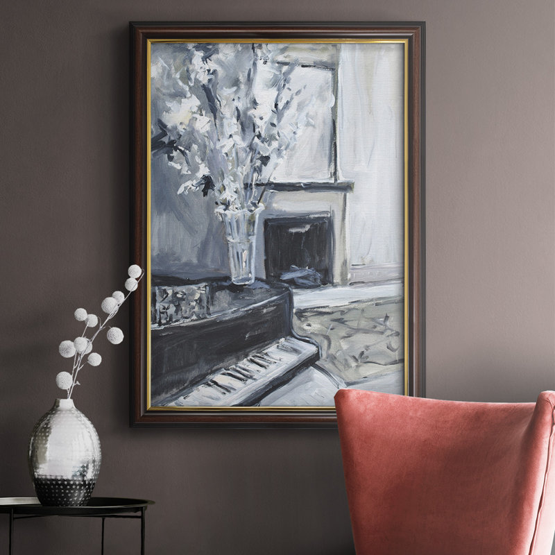 " Piano Blues III " Painting Print, 20" H x 16" W x 2.5" D