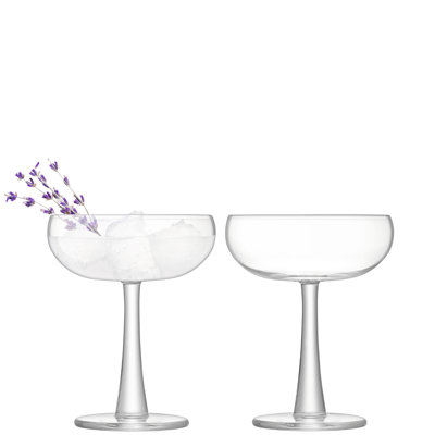 Gin 9.5 oz. Handmade Coupe Set