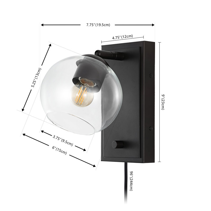 Cresencia Armed Sconce, Oil Rubbed Bronze