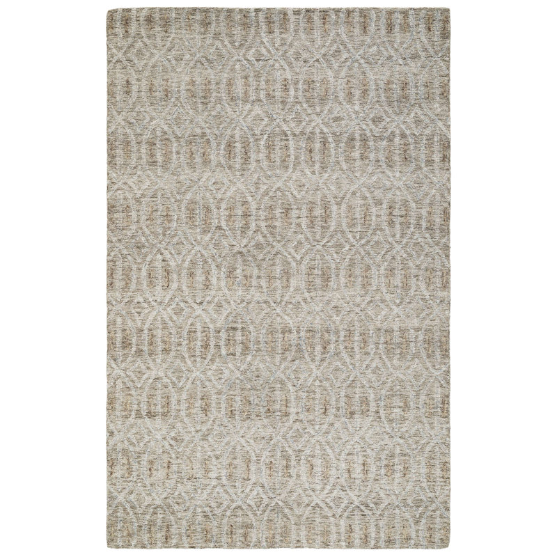 Tapis en laine touffeté à la main, Rectangulaire 2 pi x 3 pi