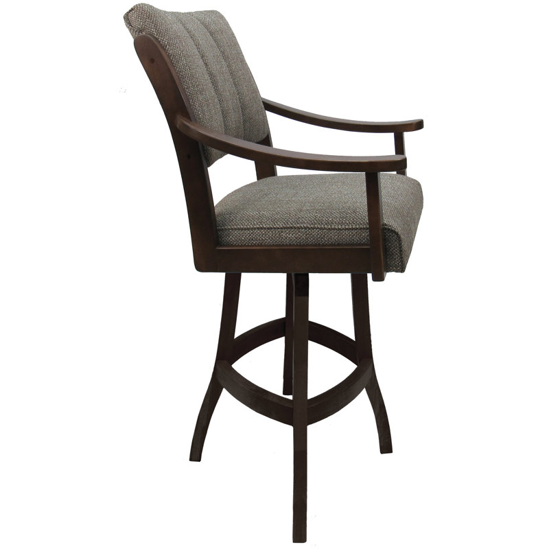 Tabouret pivotant très haut 34 po, Cacao Plumley