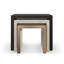 Contrast Nesting End Table