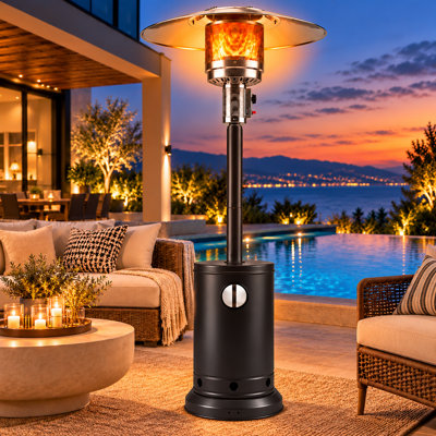 50000 BTU Outdoor Propane Patio Heater with Wheels