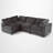 4 - Piece Modular Upholstered Sectional-277727648