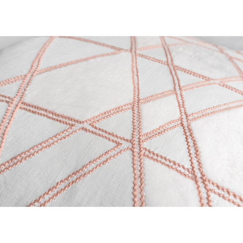 Rad Square Pillow Cover & Insert, Apricot, 22"H x 22"W, Square