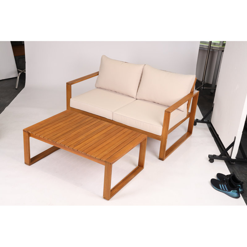 Loomera loveseat with table
