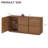 63" W Sideboard Cabinet With Doors and Shelves, Buffet Cabinet with 3 Door for Living Room, Kitchen, Entryway-601445589