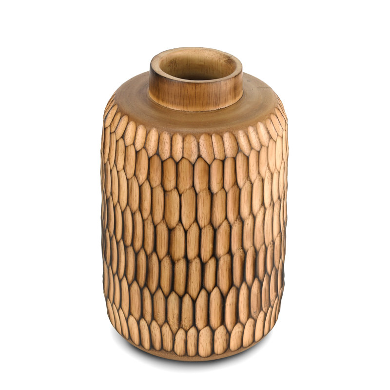 Vase de table en bois Crossan