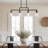 Moumen 4 - Light Dimmable Kitchen Island Modern Linear Chandelier