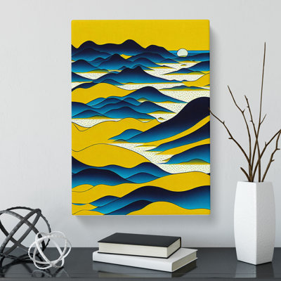 Harrisonville River Pop Art - Wrapped Canvas