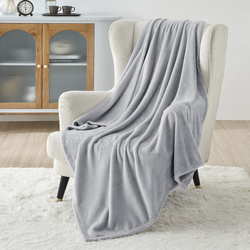 Couvre-lit pour lit - Couvertures douillettes douillettes en polaire, jeté en flanelle chaude et légère pour toutes les saisons