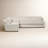 Marcelle Upholstered L-Shaped Sectional Symmetrical-328247267