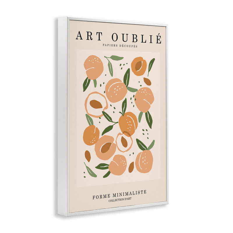 «Stupell Industries Peaches Gallery», affiche giclée par Incado, H 18 po x l 12 po