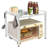 Makay  Extendable Microwave Oven Rack Shelving Unit-1218865650