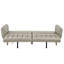 Canapé-lit capitonné en microfibre Fosnavag-1262084835