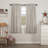 Peltier 100% Cotton Room Darkening Curtain Panel Pair-692787547