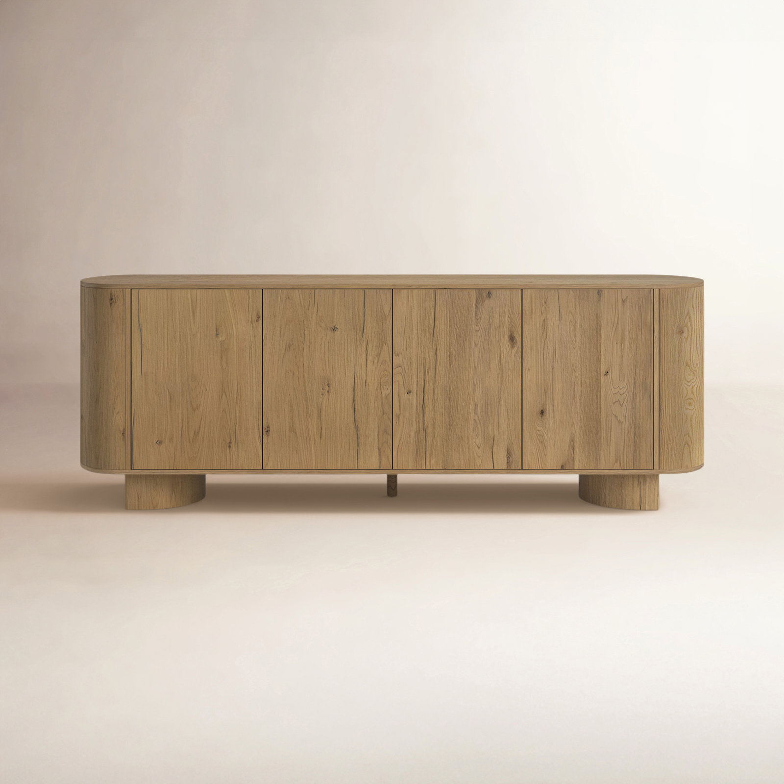 Haiden Acacia Sideboard, Worn Oak Veneer