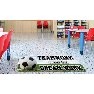 The Original Fun Mat, Mat Runner, 15.5In X 47In, Soccer Teamwork
