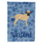 Caniche en polyester à 2 côtés 40 x 28 po standard welcome drapeau maison-957493162