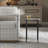 Uttermost Wren Round White Marble Accent Table
