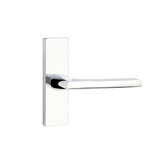 Helios Flat Passage (Hall & Closet) Door Lever with Rectangle Rosette