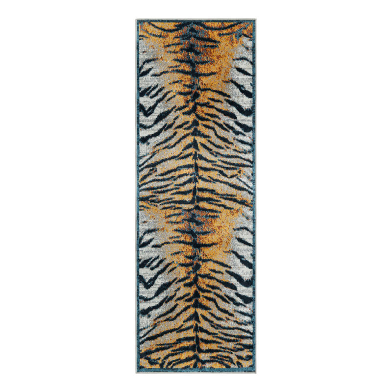 Animal Print Indoor Rug, Runner 2' x 6'1"