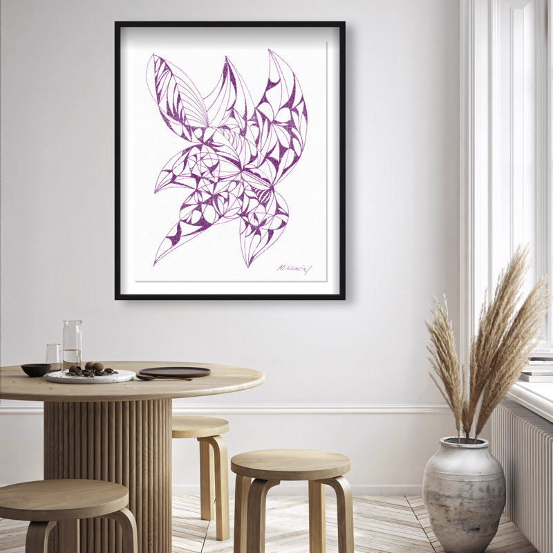 Manuel Roman - Starfish Shadowbox Abstract Print by Oliver Gal, Black Frame, 10 x 15, 37.5"H x 31.5"W, Black Shadowbox