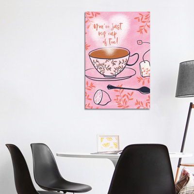 My Cup Of Tea by Nadia Hassan - Wrapped Canvas Print