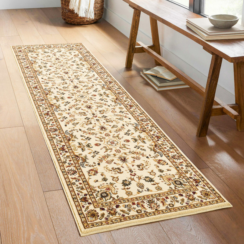 Classic Area Rug, Cream, Runner 2'7" x 7'3"
