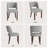 Upholstered Solid Wood Dining Side Chair-1023225745