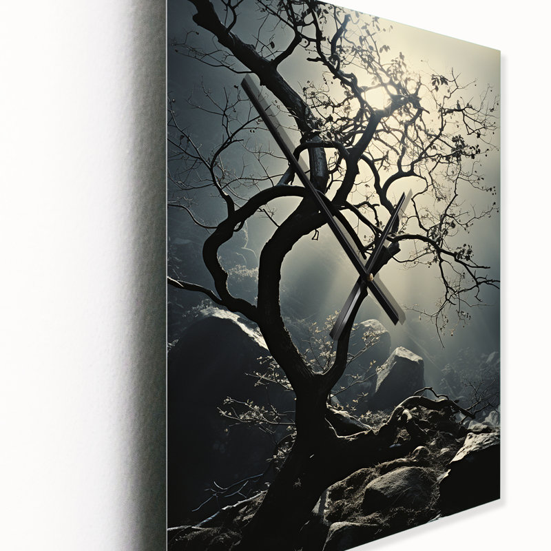 Mystic Tree Symphony - Horloge murale, Grand