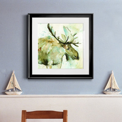 Trek Across The Prairie - peinture encadrée