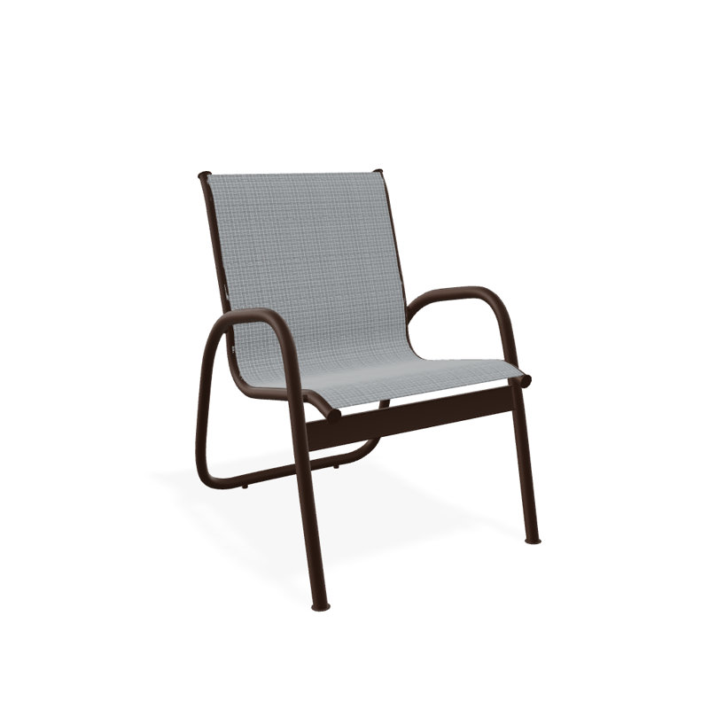 Fauteuil de patio Gardenella, Kona texturé, Rocher