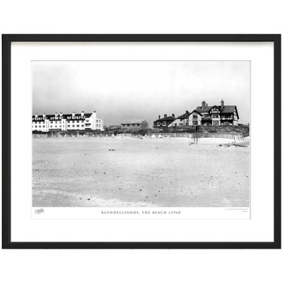 Blundellsands, The Beach C1960 by Francis Frith - Single Picture Frame Print