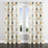 Modern Curtain panels - Plaid Neutral Grid Grommet Curtain - 1 Panel-161642168-161642174