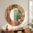 Larabee Glass Round Mirror