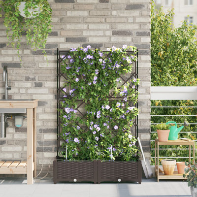 Garden Planter Plastic Resin Planters