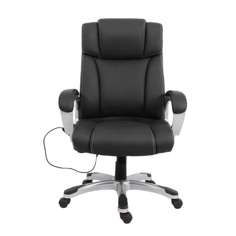 Executive Chair with Headrest, Black