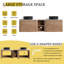 Meuble-lavabo double 30 po avec lavabo et armoire latérale 30 po-1344054196