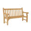 Hyde Park Outdoor Teak Bench-50851190-50851238
