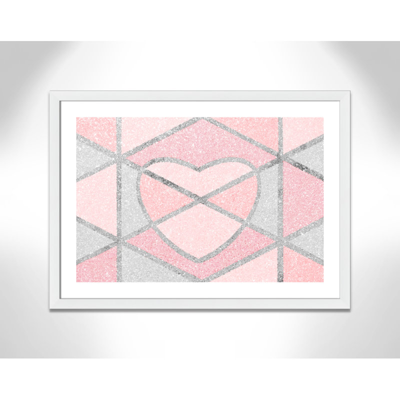 Décoration murale Se segmented Emotion 1, pour enfants, H 24,5 po x l 34,5 po x P 0,63 po, Cadre blanc