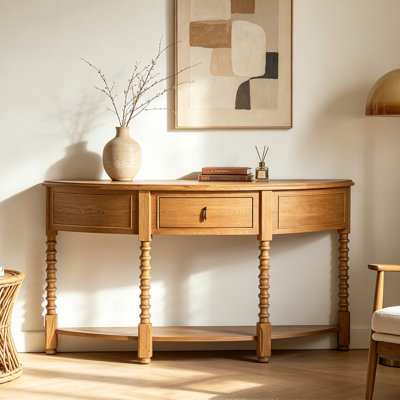 Console d'entrée de style rustique américain