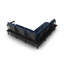 245cm Wide Metal Patio Sectional with Cushions-1102778212