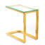Lamanna Glass Top Frame End Table-1045435887-1045435880