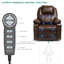 Faux Leather Heated Massage Chair