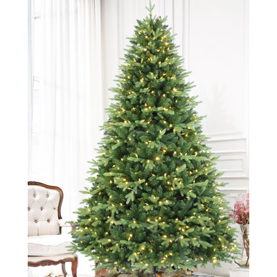 Pre-Lit Spruce Christmas Tree