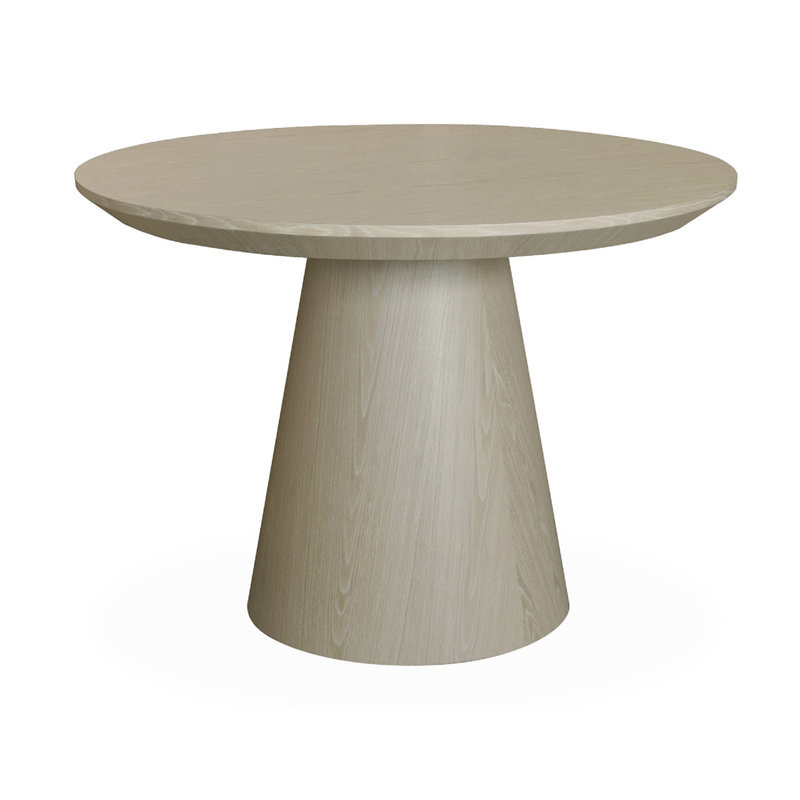 Seeley 42" Dining Table, Blonde Oak