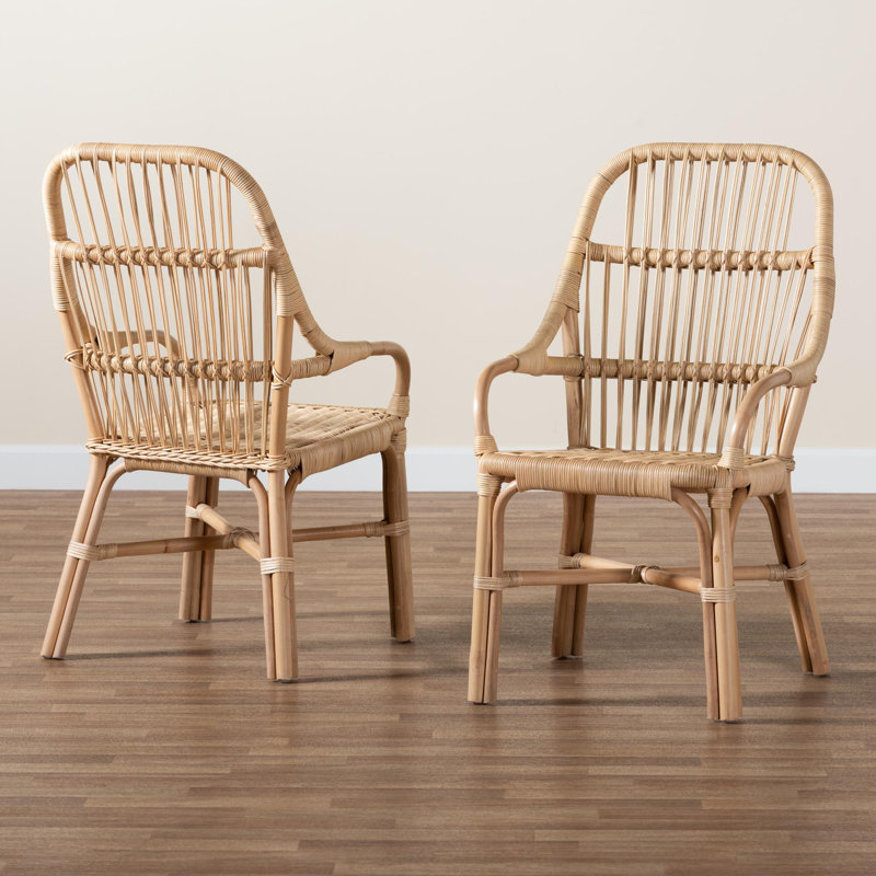 Alexaundrea 45.97cm H Slat Back Side Chair